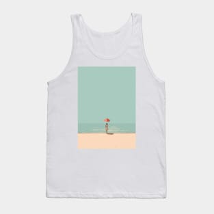 Umbrella by the Sea Tank Top